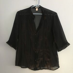 Black Old Navy blouse